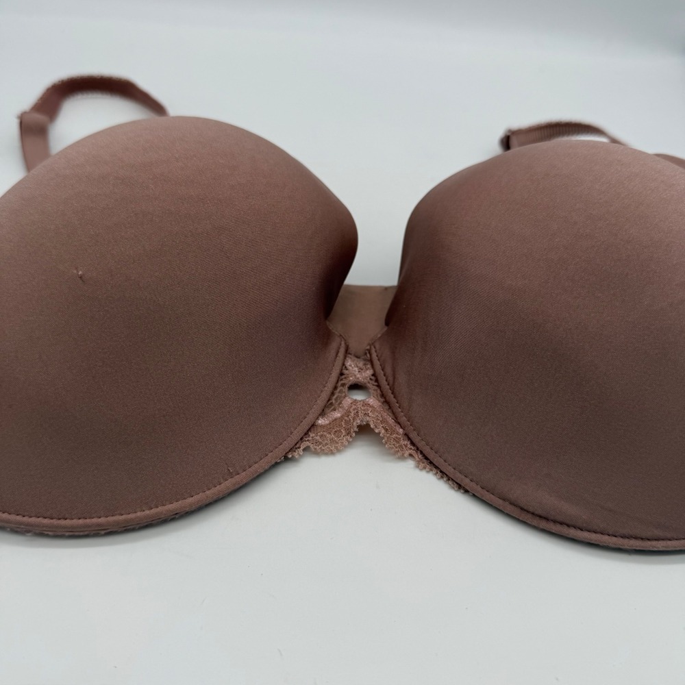 Victoria's Secret Ipex Full Coverage Lace Bra Brown Neutral 36d View 2